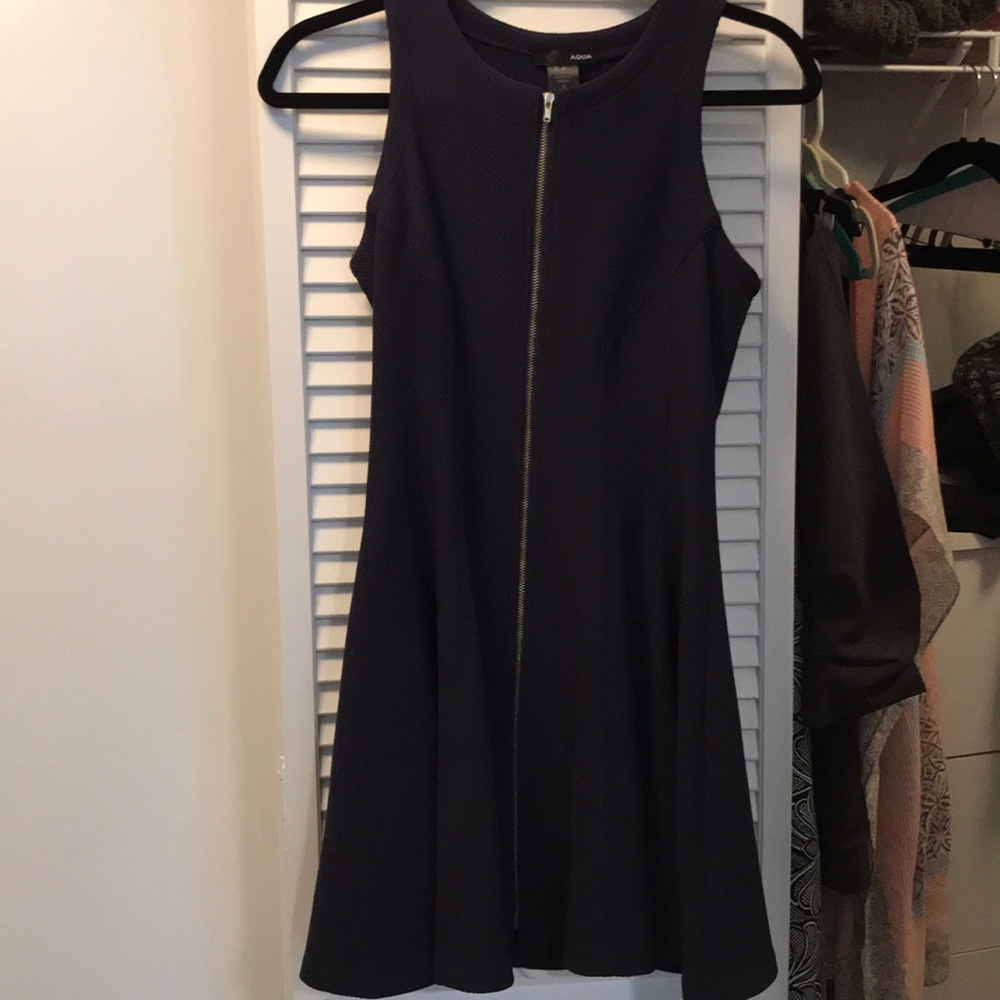 Fit n Flare Aqua Dress